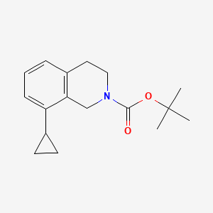 2-Boc-8-cyclopropyl-1,2,3,4-tetrahydroisoquinoline - 