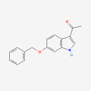 3-Acetyl-6-(benzyloxy)indole - 