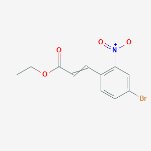 Ethyl 3-(4-Bromo-2-nitrophenyl)acrylate - 