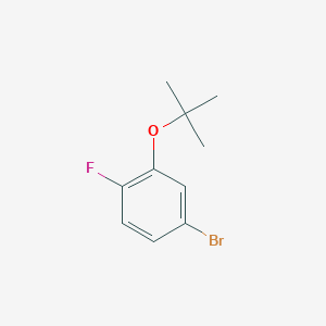 4-Bromo-2-(tert-butoxy)-1-fluorobenzene - 