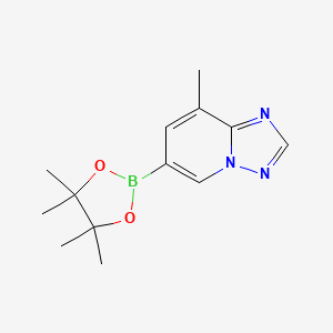 8-Methyl-6-(4,4,5,5-tetramethyl-1,3,2-dioxaborolan-2-yl)-[1,2,4]triazolo[1,5-a]pyridine - 
