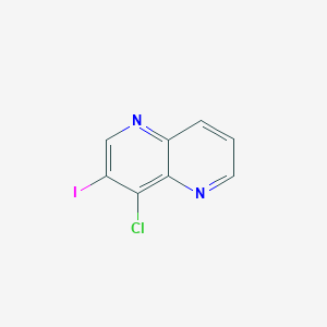 4-Chloro-3-iodo-1,5-naphthyridine - 
