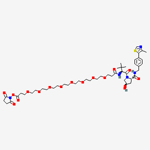 (S,R.S)-AHPC-PEG8-NHS ester - 