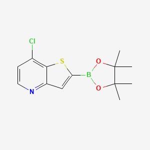 7-Chlorothieno[3,2-b]pyridine-2-boronic Acid Pinacol Ester - 