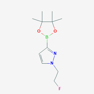 1-(2-Fluoroethyl)pyrazole-3-boronic Acid Pinacol Ester - 