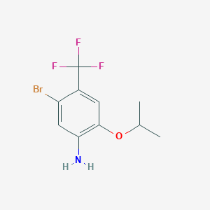 5-Bromo-2-isopropoxy-4-trifluoromethylphenylamine - 