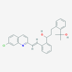 (E)-1-(2-(2-(7-chloroquinolin-2-yl)vinyl)phenyl)-3-(2-(2-hydroxypropan-2-yl)phenyl)propan-1-ol - 