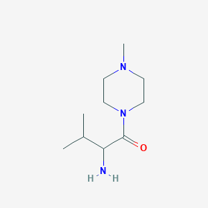 2-Amino-3-methyl-1-(4-methyl-piperazin-1-yl)-butan-1-one - 