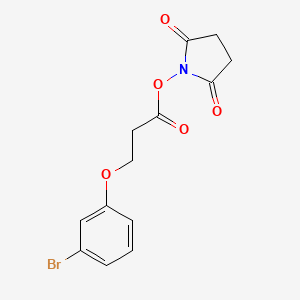 2,5-Dioxopyrrolidin-1-yl 3-(3-bromophenoxy)propanoate - 