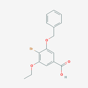 3-Benzyloxy-4-bromo-5-ethoxybenzoic acid - 