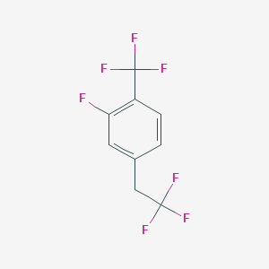 2-Fluoro-4-(2,2,2-trifluoroethyl)-1-(trifluoromethyl)benzene - 