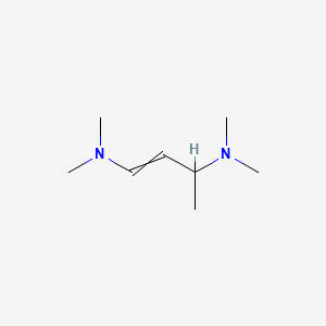 1-Butene-1,3-diamine, N,N,N',N'-tetramethyl- - 17336-84-4