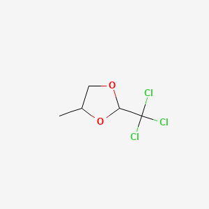 4-Methyl-2-(trichloromethyl)-1,3-dioxolane - 4353-02-0