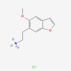 6-(2-Aminoethyl)-5-methoxybenzofuran, hydrochloride - 28089-06-7