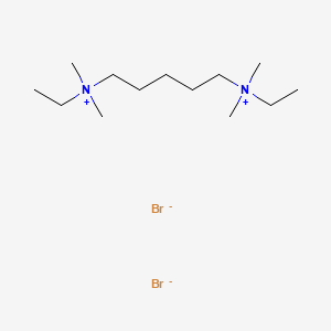 Ammonium, pentamethylenebis(dimethylethyl-, dibromide - 13440-17-0