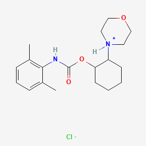 2-Morpholinocyclohexyl 2,6-dimethylcarbanilate hydrochloride - 29194-99-8