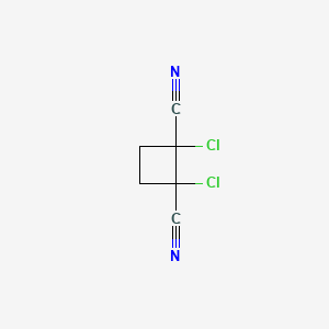 1,2-Dichlorocyclobutane-1,2-dicarbonitrile - 3496-67-1