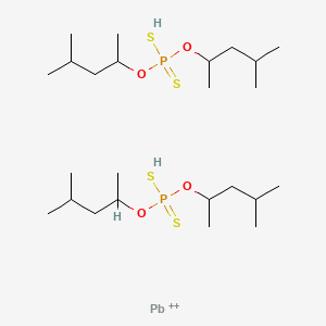 2-Pentanol, 4-methyl-, hydrogen phosphorodithioate, lead(2+) salt - 20383-42-0