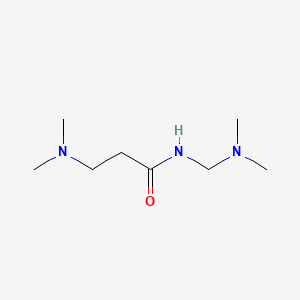 3-(Dimethylamino)-N-((dimethylamino)methyl)propionamide - 52657-30-4