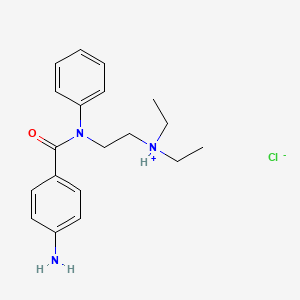 4-Amino-N-(2-(diethylamino)ethyl)benzanilide hydrochloride - 102216-07-9