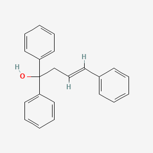 (3E)-1,1,4-Triphenylbut-3-EN-1-OL - 6052-64-8