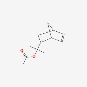1-Bicyclo(2.2.1)hept-5-en-2-yl-1-methylethyl acetate - 22497-09-2