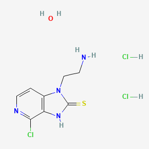 1-(2-aminoethyl)-4-chloro-1H-imidazo[4,5-c]pyridine-2(3H)-thione dihydrochloride hydrate - 1061318-71-5