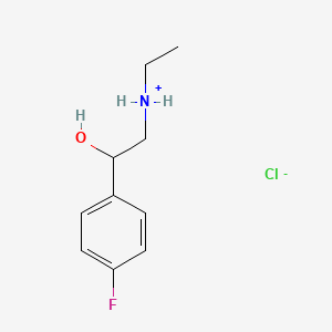 alpha-Aminomethyl-N-ethyl-p-fluorobenzyl alcohol hydrochloride - 62064-74-8