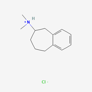 (+-)-6-Dimethylamino-6,7,8,9-tetrahydro-5H-benzocycloheptene hydrochloride - 56485-55-3