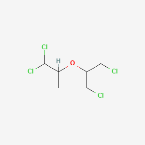 1,1-Dichloro-2-(1,3-dichloropropan-2-yloxy)propane - 63283-80-7