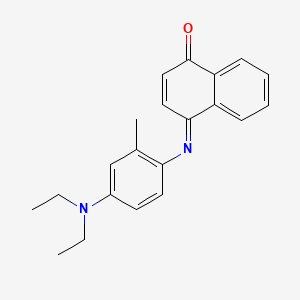 4-((4-(Diethylamino)-2-methylphenyl)imino)naphthalen-1(4H)-one - 2363-97-5
