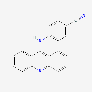 4-(acridin-9-ylamino)benzonitrile - 75775-89-2