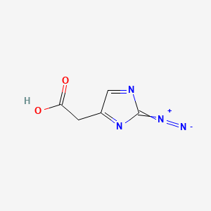 8-Sulfonato-1-naphthalenediazonium chloride - 110295-81-3