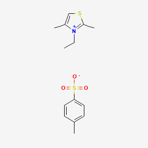 3-Ethyl-2,4-dimethylthiazolium toluene-p-sulphonate - 50498-74-3