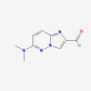 6-(Dimethylamino)imidazo[1,2-b]pyridazine-2-carbaldehyde - 1184918-55-5