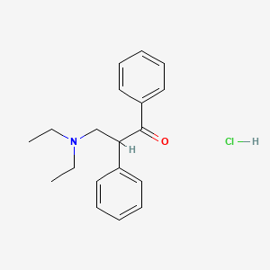 3-(Diethylamino)-2-phenylpropiophenone hydrochloride - 25287-80-3