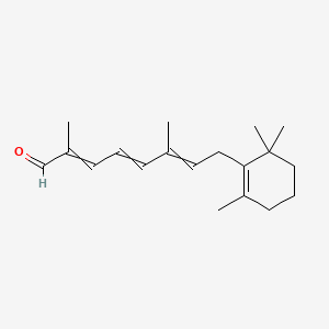 2,6-Dimethyl-8-(2,6,6-trimethyl-1-cyclohexen-1-yl)octa-2,4,6-trienal - 53892-71-0