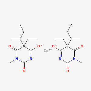 5-sec-Butyl-5-ethyl-1-methylbarbituric acid calcium salt - 67050-27-5