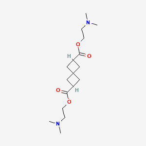 Bis[2-(dimethylamino)ethyl] spiro[3.3]heptane-2,6-dicarboxylate - 7355-17-1