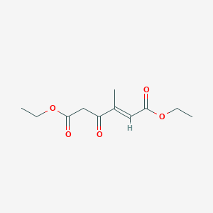 3-Methyl-4-oxo-2-hexenedioic acid diethyl ester - 