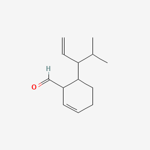 6-(1-(1-Methylethyl)allyl)cyclohex-2-ene-1-carbaldehyde - 67952-55-0