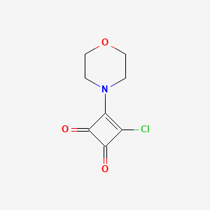 3-Cyclobutene-1,2-dione, 3-chloro-4-(4-morpholinyl)- - 68239-27-0