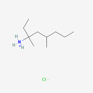 3,5-Dimethyl-3-octanamine hydrochloride - 56065-50-0