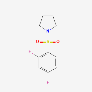1-[(2,4-difluorophenyl)sulfonyl]Pyrrolidine - 
