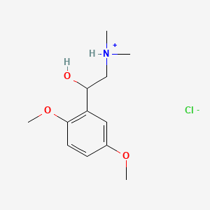 2,5-Dimethoxy-alpha-(dimethylaminomethyl)benzyl alcohol hydrochloride - 63991-16-2