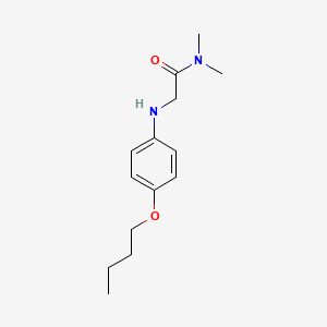 2-(4-butoxyanilino)-N,N-dimethylacetamide - 92493-33-9