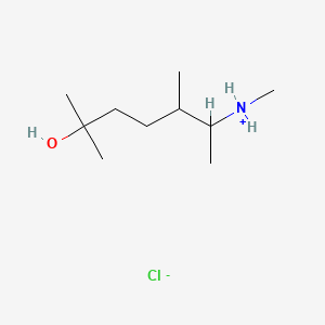 2-Heptanol, 2,5-dimethyl-6-methylamino-, hydrochloride - 63834-32-2