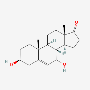 (3S,8R,9S,10R,13S,14S)-3,7-dihydroxy-10,13-dimethyl-1,2,3,4,7,8,9,11,12,14,15,16-dodecahydrocyclopenta[a]phenanthren-17-one - 7522-54-5