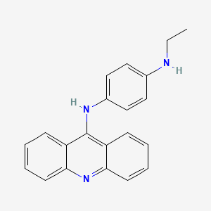 4-N-acridin-9-yl-1-N-ethylbenzene-1,4-diamine - 75775-99-4