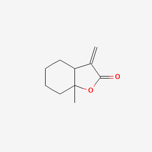 7a-Methyl-3-methylenehexahydrobenzofuran-2-one - 342617-21-4
